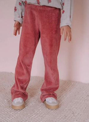 Studio Bohème - Charly Pant leggings de algodón orgánico | Rojo frambuesa