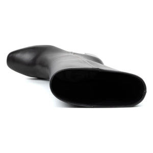 Bobbies - Botas de Piel Hisaé con Pelo de Cordero | Negro