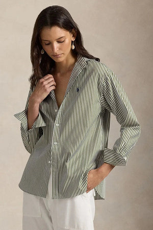 Polo Ralph Lauren Camisa de algodón para mujer
