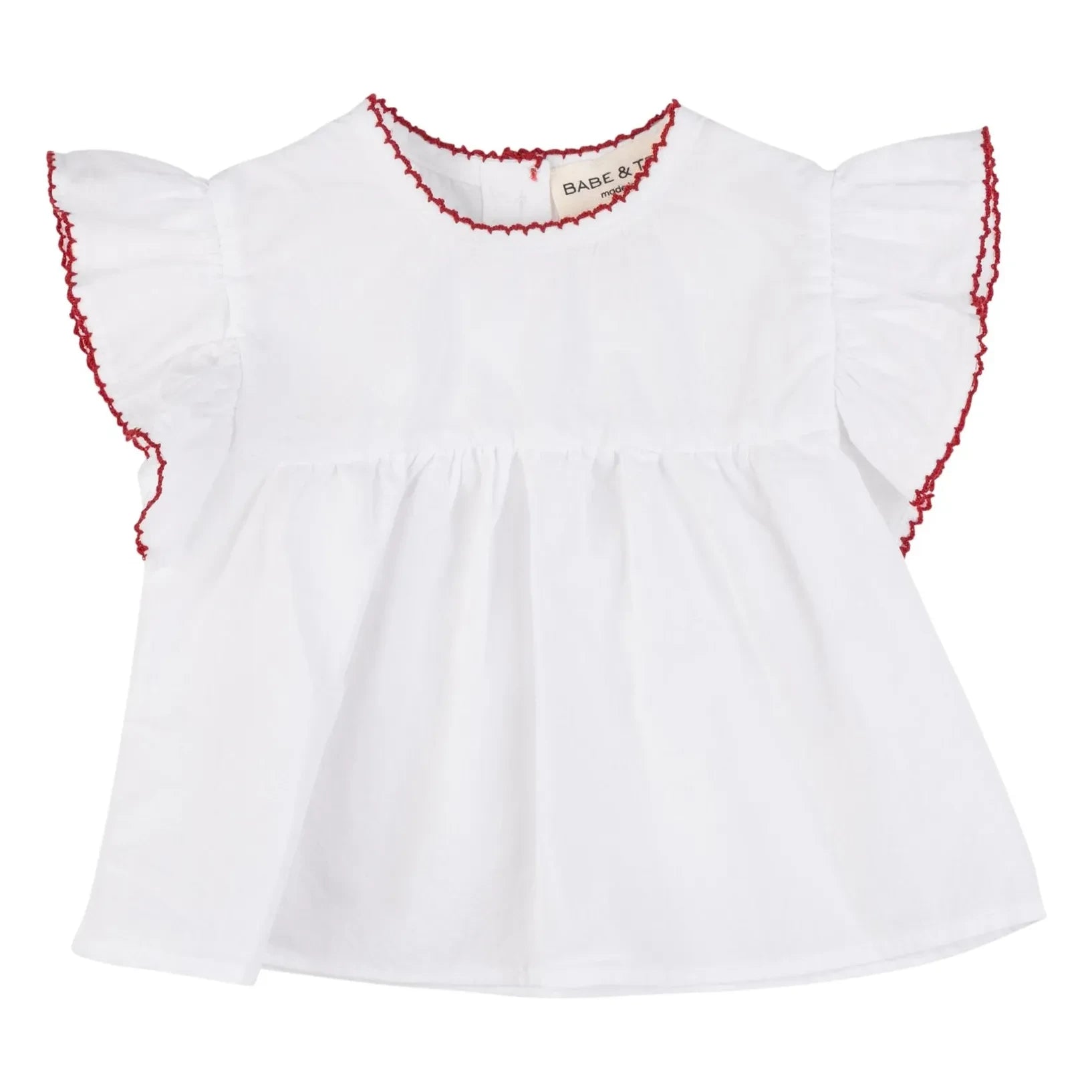 Babe & Tess - Blusa Luisa Fisto | Blanco