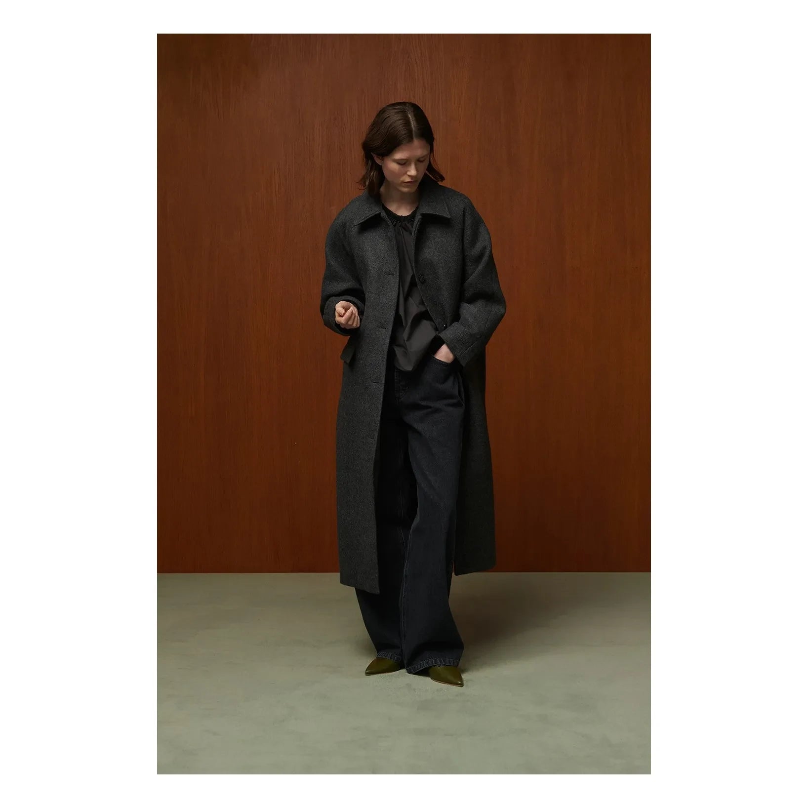 BELLEPIECE - Abrigo de lana Cooper | Gris