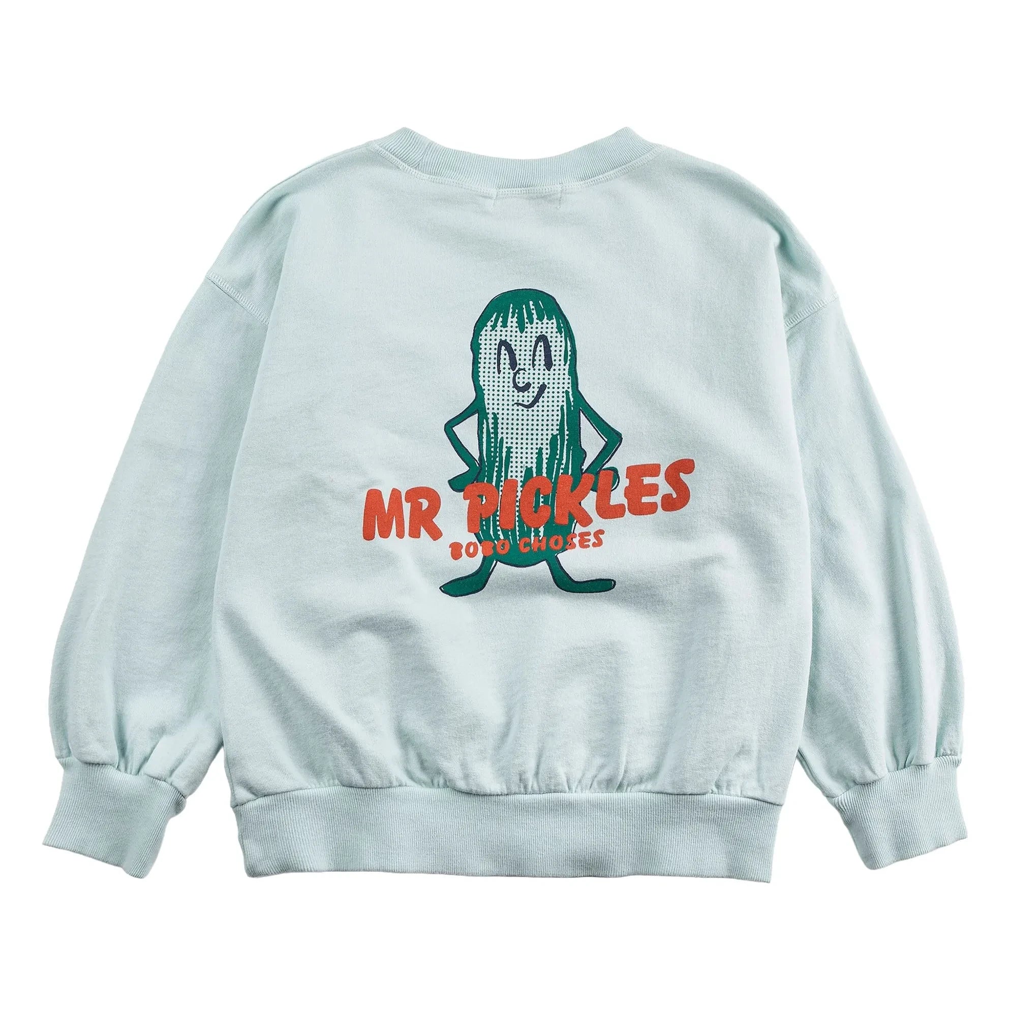 Bobo Choses - Sudadera de algodón orgánico Mr Pickles | Azul claro