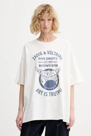 ZADIG&VOLTAIRE Camiseta de Algodón