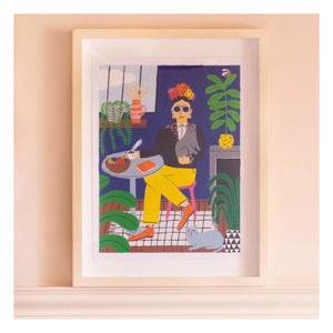 La Petite Épicerie - Kit de pintura por números - La Fille aux Chats