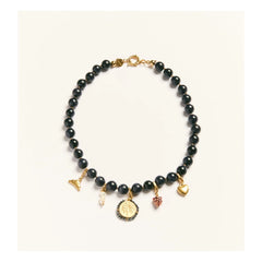Collar de tostadas francesas Palas | Azul negro