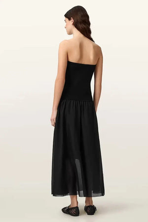 Vestido de viscosa entallado AllSaints TEGAN