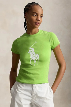 Polo Ralph Lauren camiseta de algodón para mujer