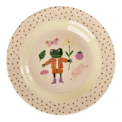Rice - Plato hondo de melamina Fairy Tale | Rosa