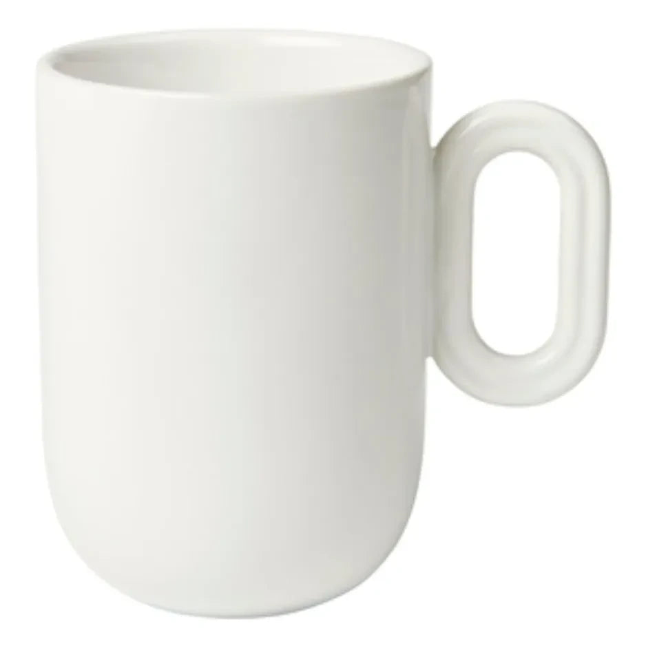 Broste Copenhagen - Taza de gres Stevns | Blanco
