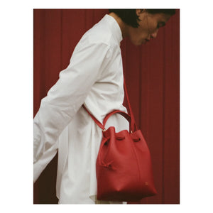 Mansur Gavriel - Bolso Dea Bucket | Rojo