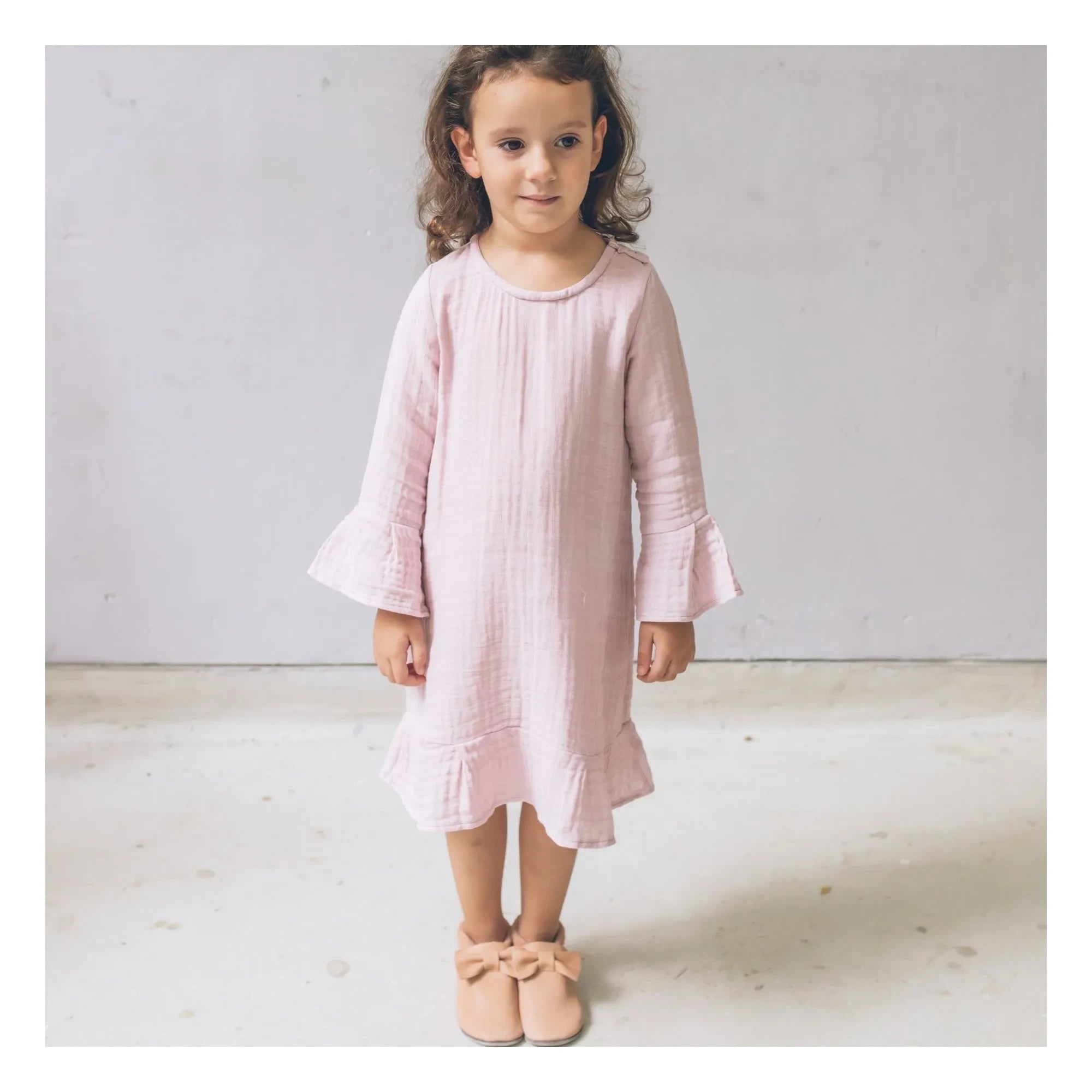 Baobaby - Zapatillas de nudo | Rosa beige