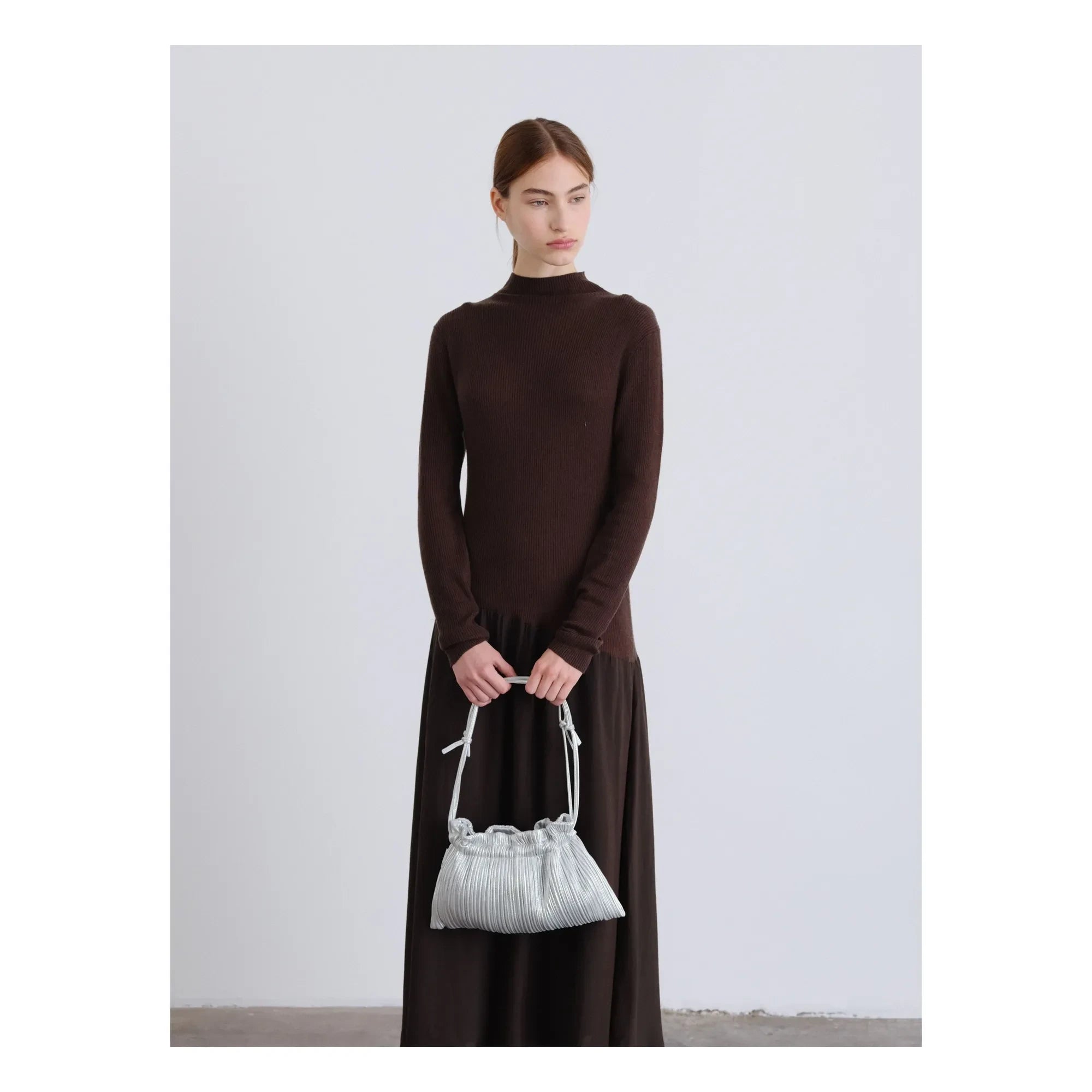 Olend - Bolso con solapa | Plata