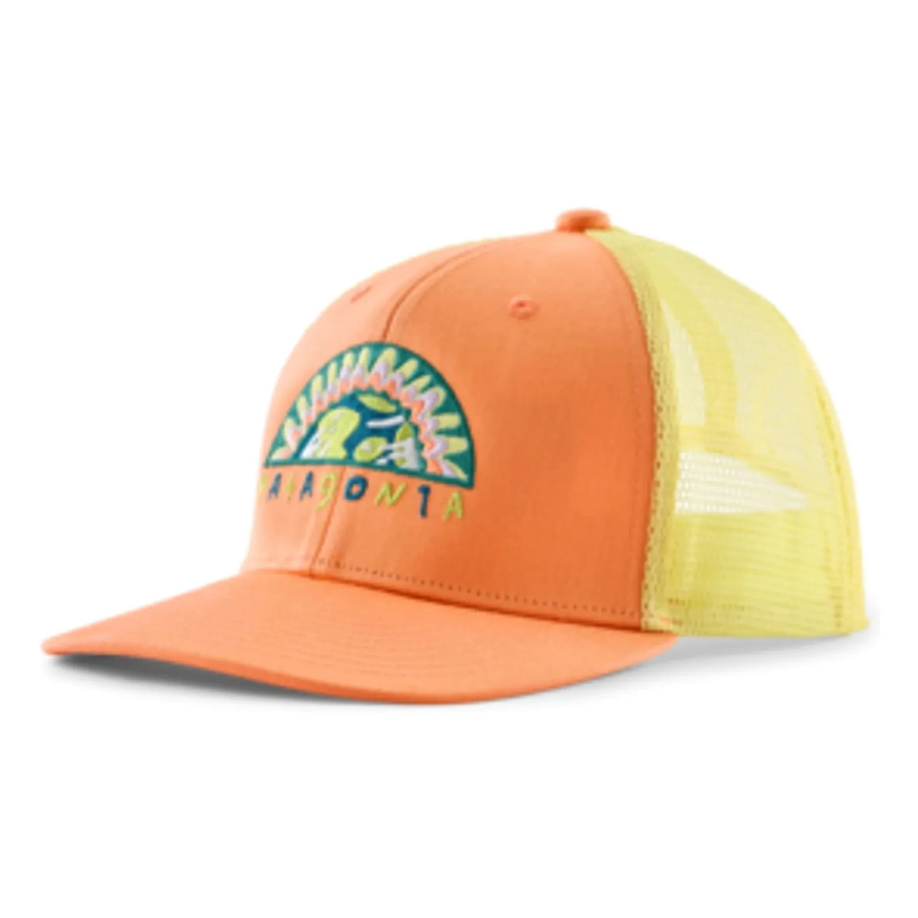 Patagonia - Gorra de algodón orgánico Trucker Planet | Naranja
