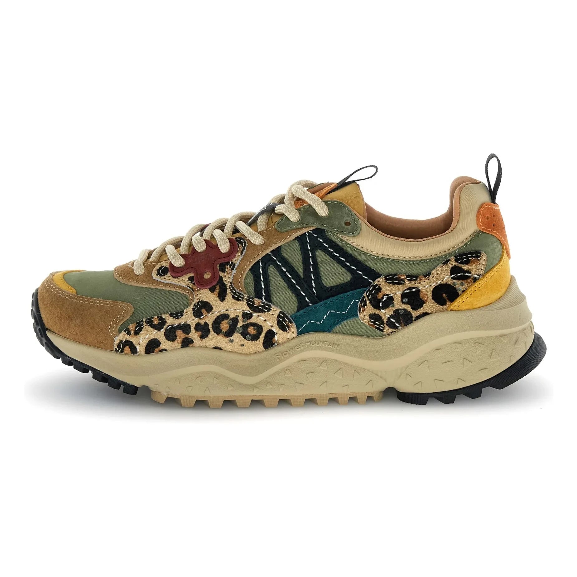 Flower Mountain - Zapatillas Solin de ante y nailon | Marrón