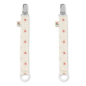 Konges Sløjd - Clips para chupetes Mirage - Set de 2 | Crudo