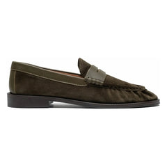 Lachoix - Penny Süet Loafer | Haki