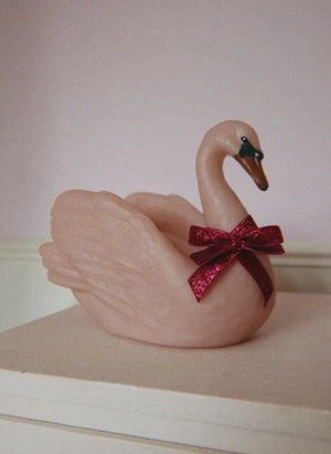 Konges Sløjd - Swan Gece Lambası | Pembe