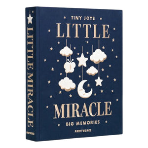 PrintWorks - Álbum de fotos para bebés Little Miracle | Azul noche