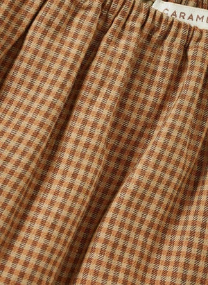 Caramel - Pantalones de Pierna Recta Color Castaño | Pas