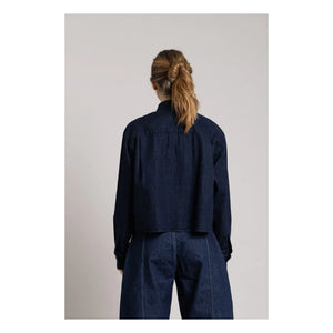 Smallable Mujer - Camisa corta Chili | Denim bruto