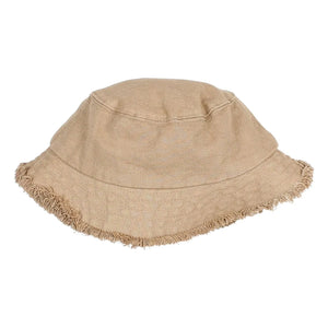 Búho - Bob de lyocell deshilachado vaquero | Beige