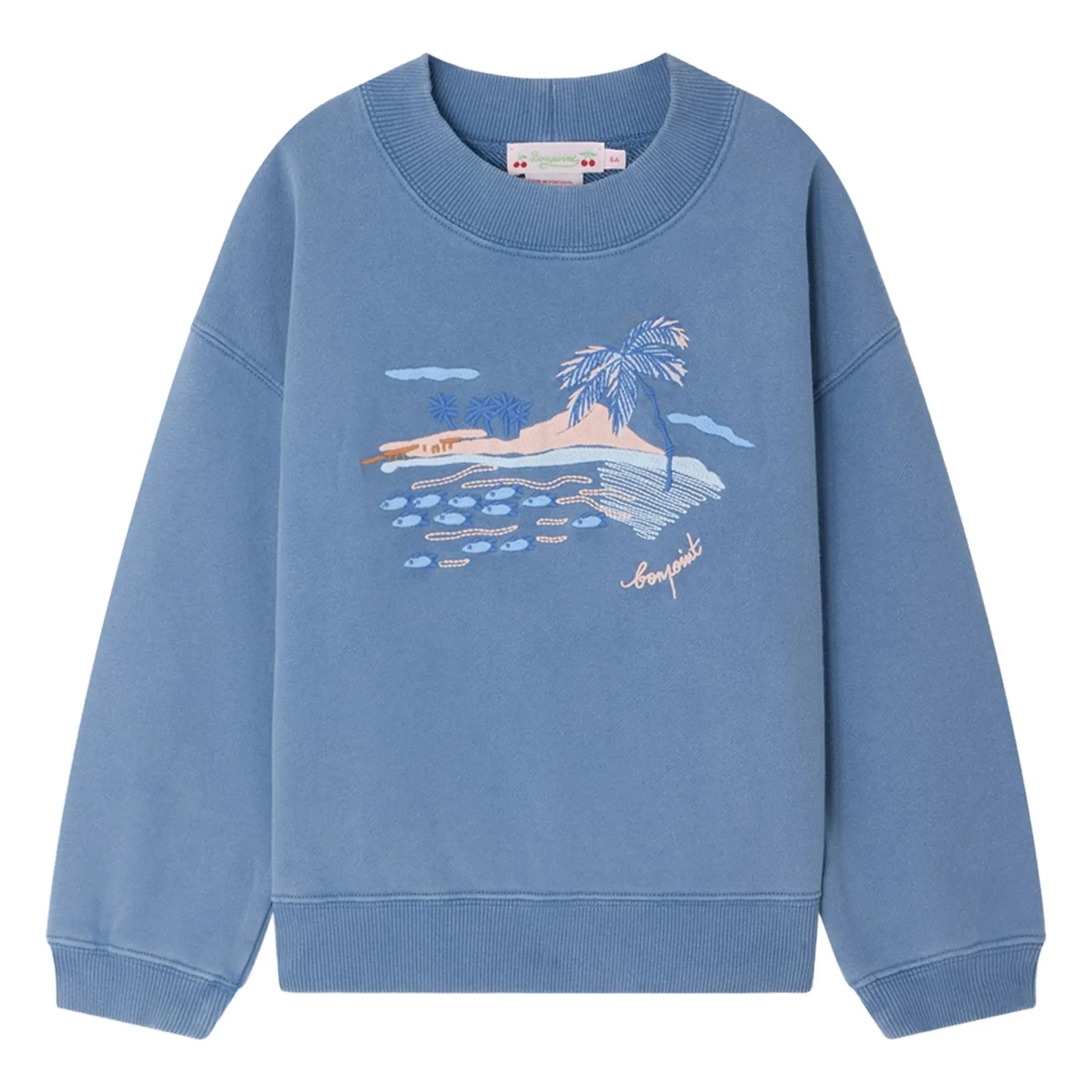Bonpoint - Sudadera Lika | Azul celeste
