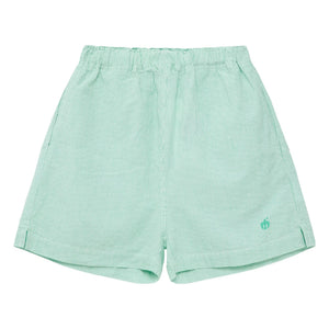 True Artist - Pantalones cortos a rayas verdes N°11