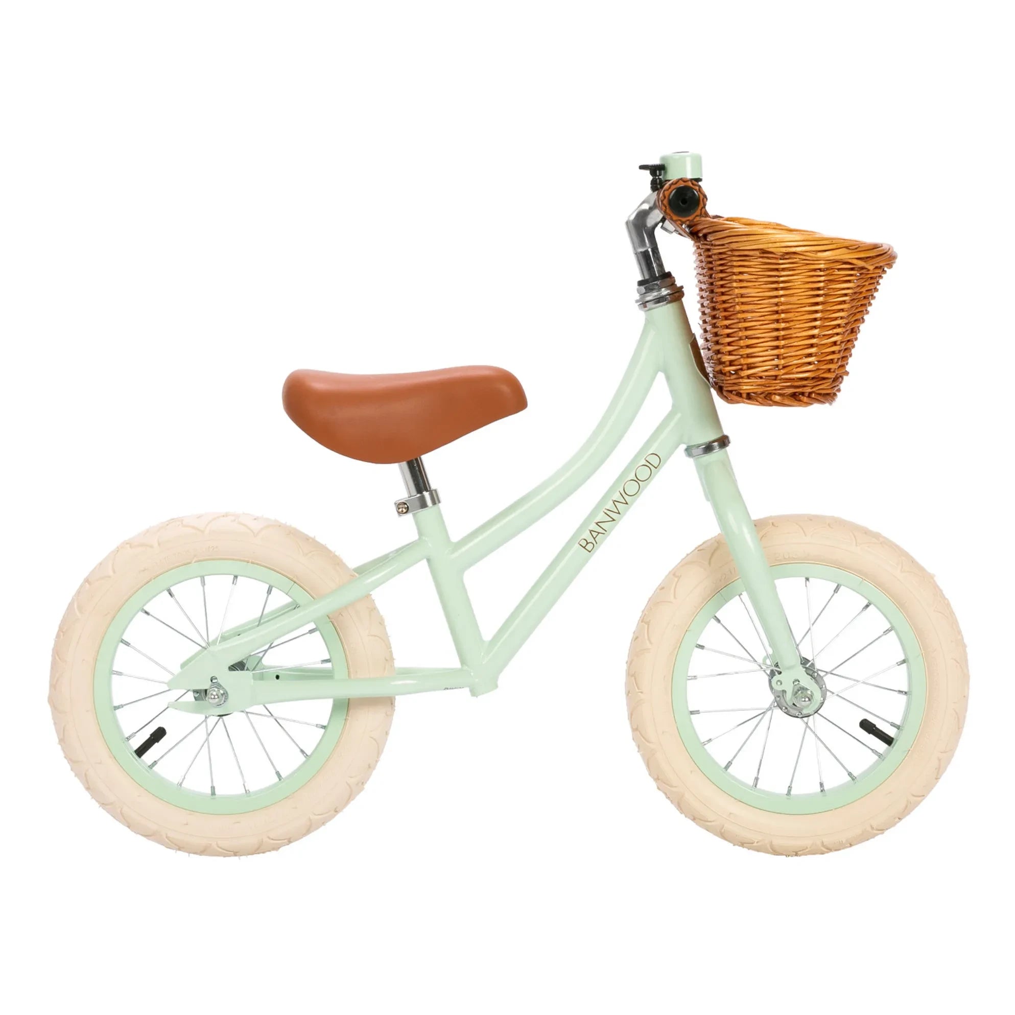Banwood - Bicicleta sin Pedales First Go 12" | Verde Menta