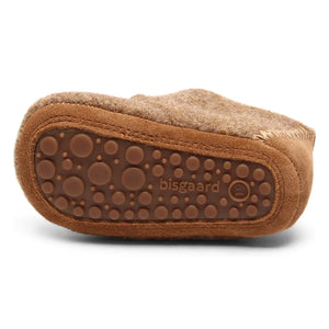 bisgaard - Pantuflas Bebé Laine | Camello