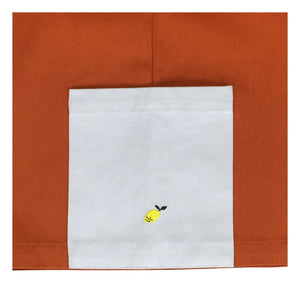 Sticky Lemon - Chaqueta Tipo Sobre con Bolsillos | Terracota