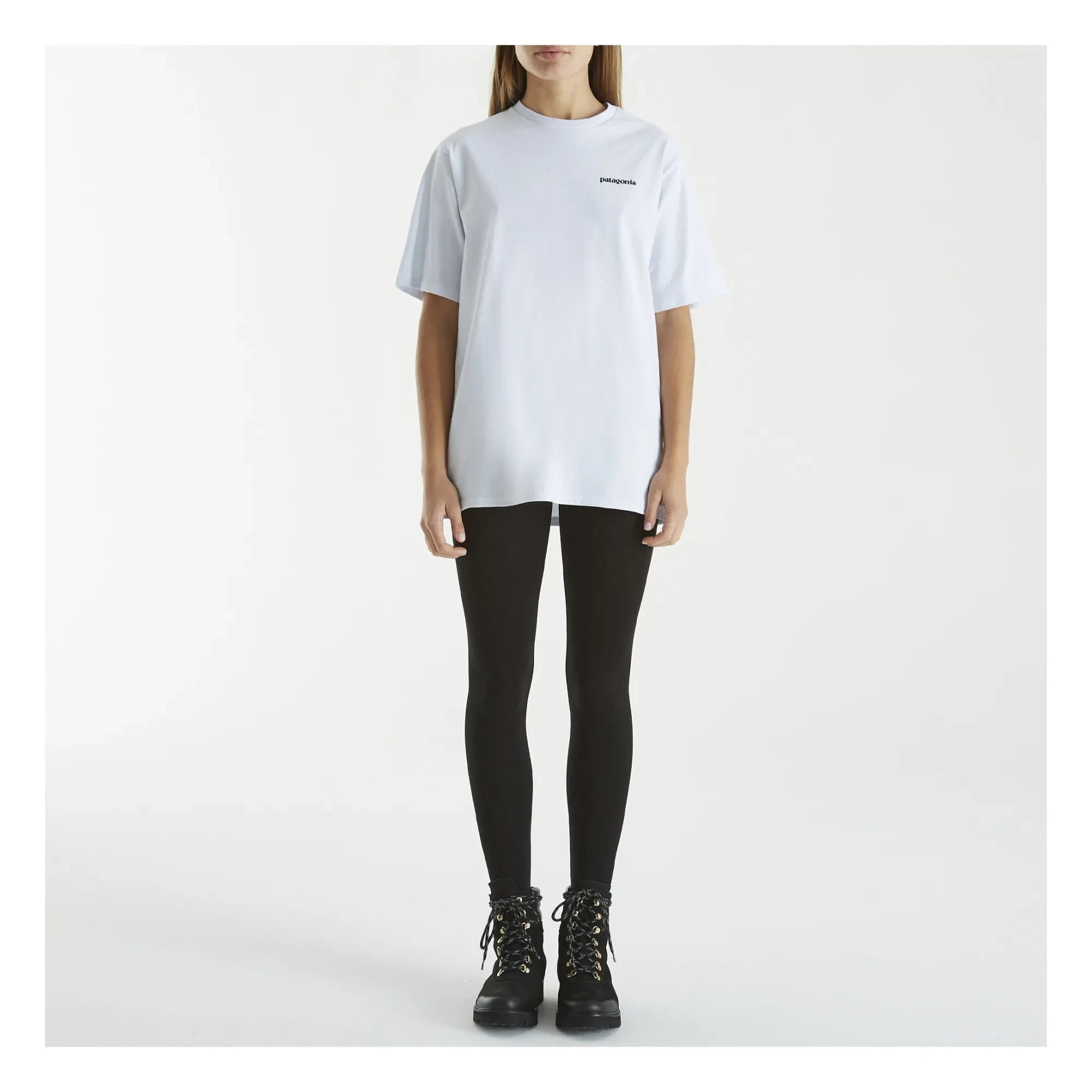 Patagonia - Camiseta con logo - Colección para adultos | Blanco