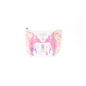 Namaki - Bolsita brillante con forma de zorro | Rosa