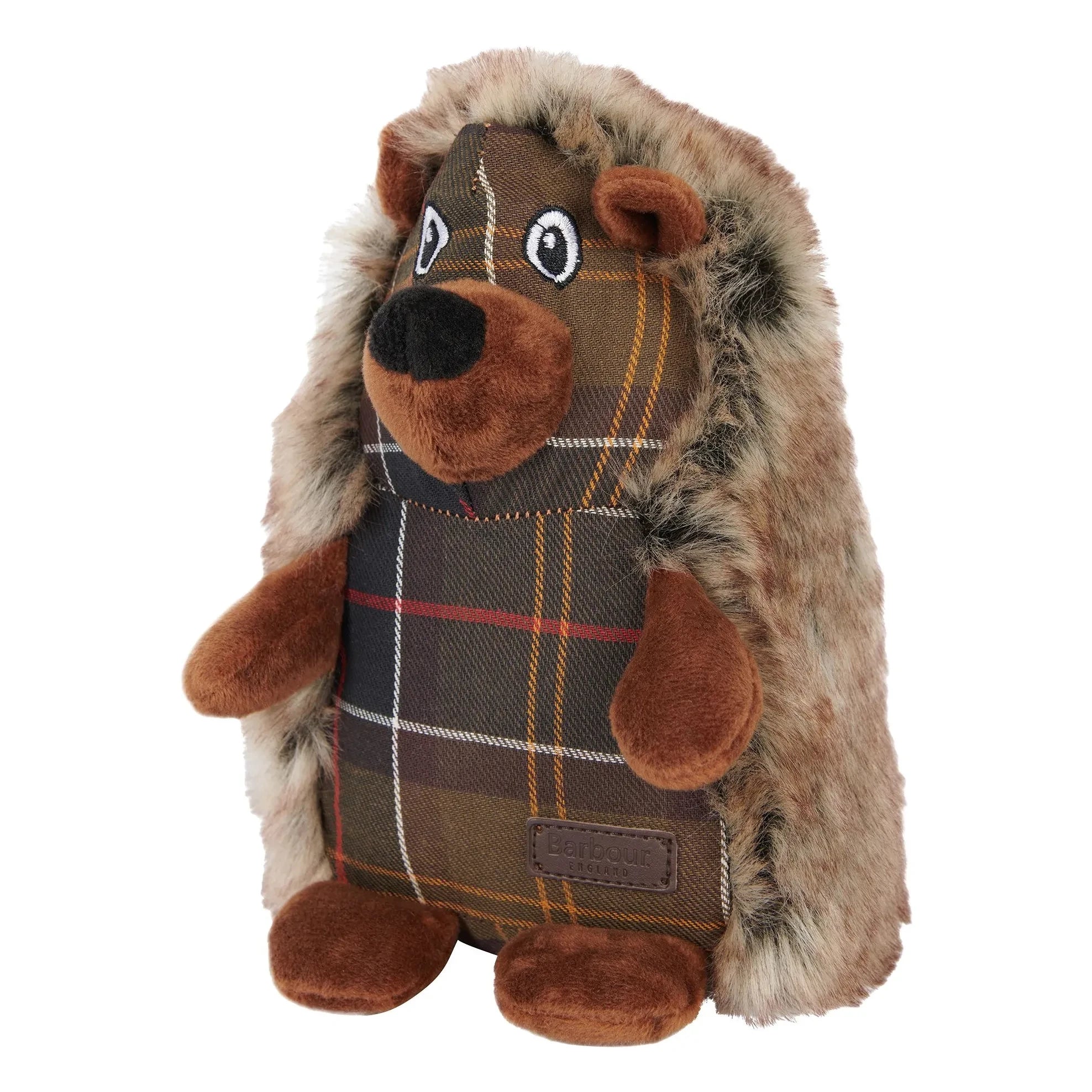Barbour - Erizo de juguete para perros | Marrón