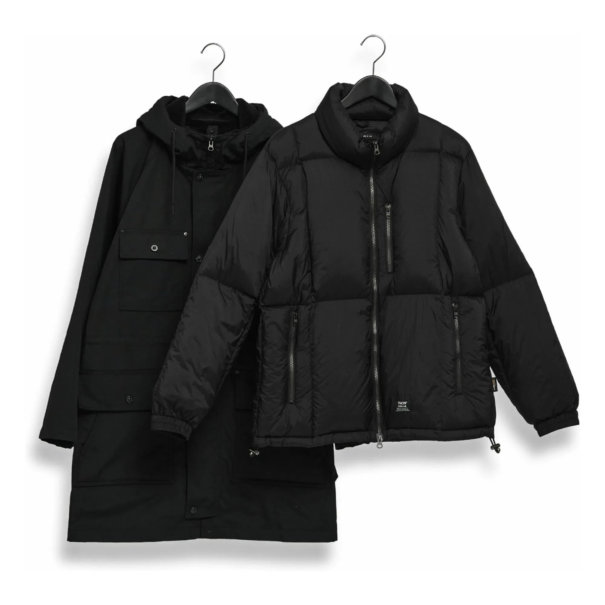 Taion - Chaqueta con capucha reductora de sonido | Negro