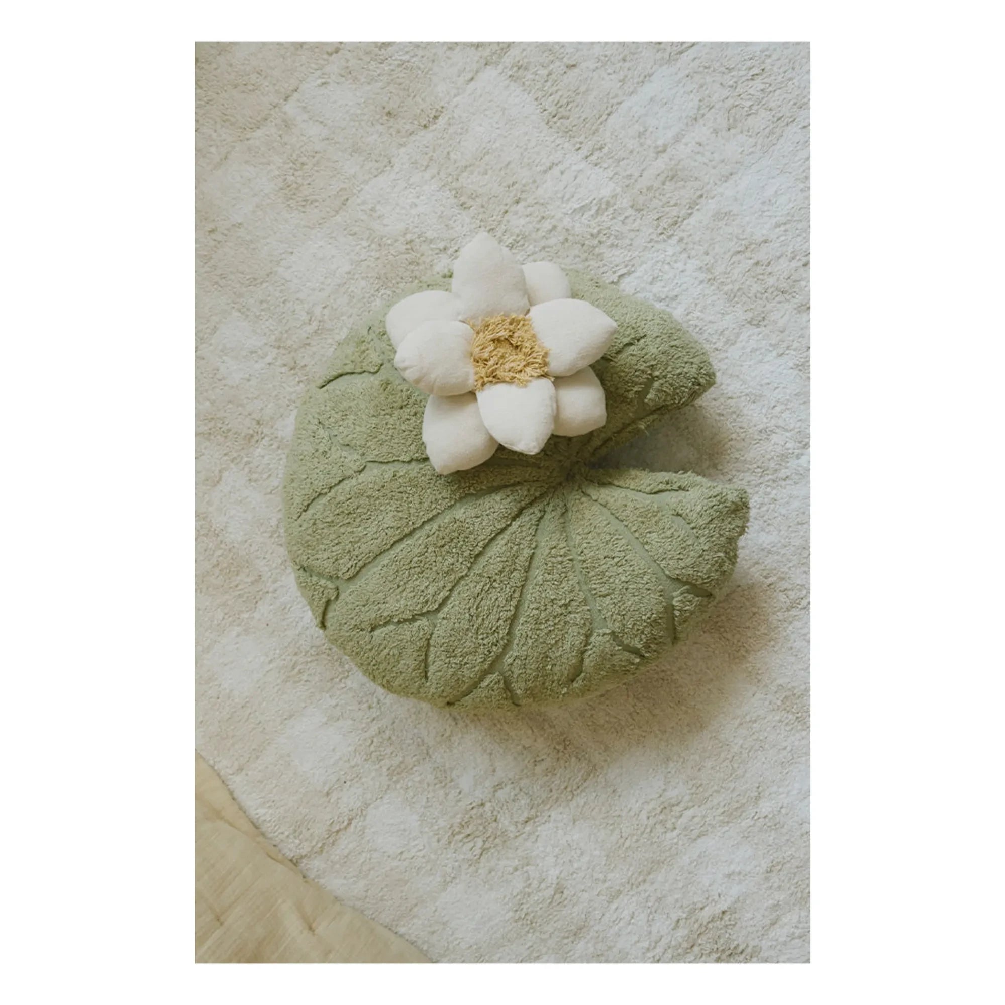 Lorena Canals - Puf nenúfar | Verde
