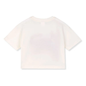 Wynken - Camiseta de gato corta de algodón orgánico | Crudo