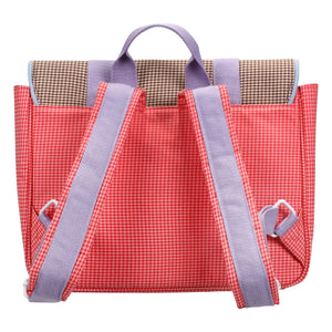 Sticky Lemon - Satchel Fleur Kareler | Bolsos boise en tonos rosa