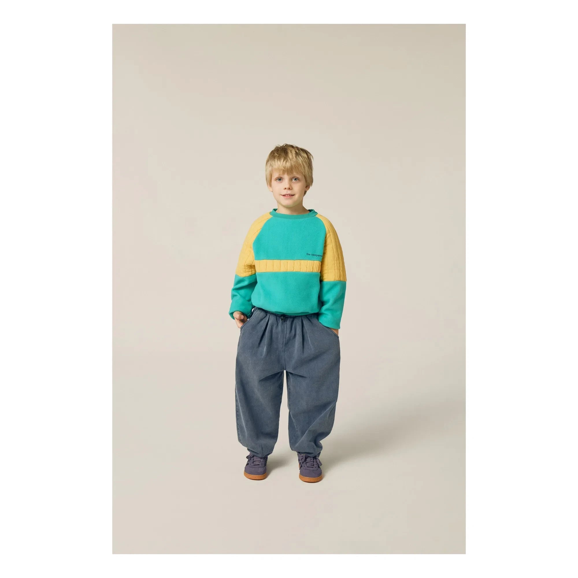 The Campamento - Sudadera acolchada | Turquesa