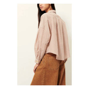 Sessùn - Camisa de rayas Balanca | Palisandro