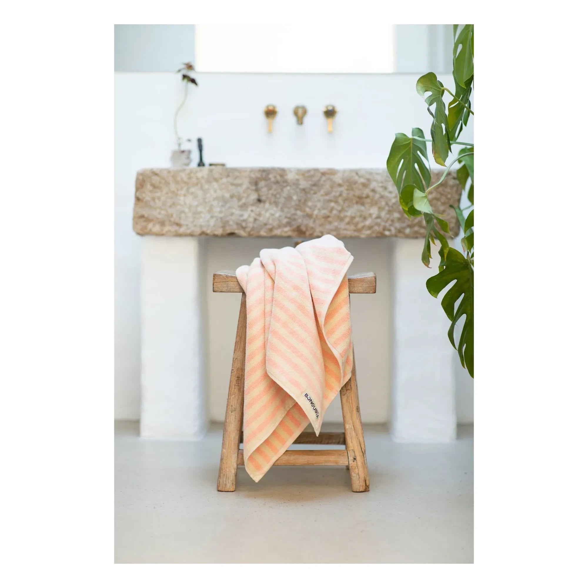 Bongusta - Toalla de baño Naram | Naranja