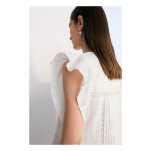 the new society - Vestido Corfu - Colección para mujer | Blanco