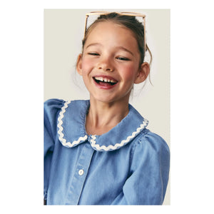 Mipounet - Blusa vaquera Claudine Louise | Azul claro