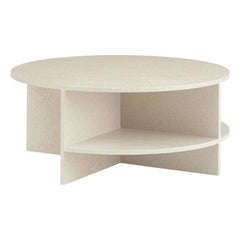 Muuto - Mesa auxiliar de terrazo | Marrón tierra