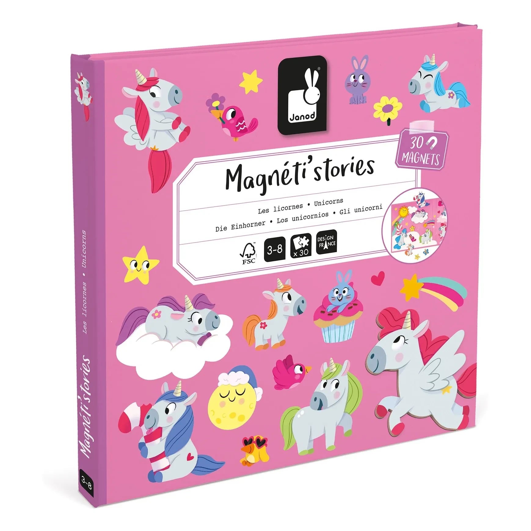 Janod - Magneti'stories - Unicornios