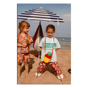 Conjunto de camisa y pantalón corto Club Trésor - Tiki Waikiki Popelín | Naranja