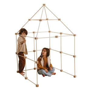 Sarbakane - Kit de Construcción de Cabaña de Castor - 111 Piezas
