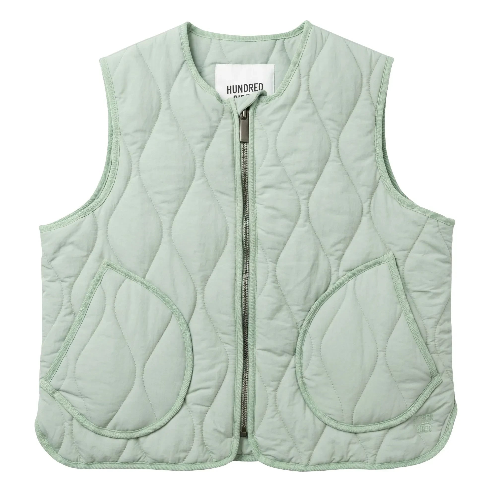 Hundred Pieces - Glee Plumífero Acolchado sin Mangas | Salvia
