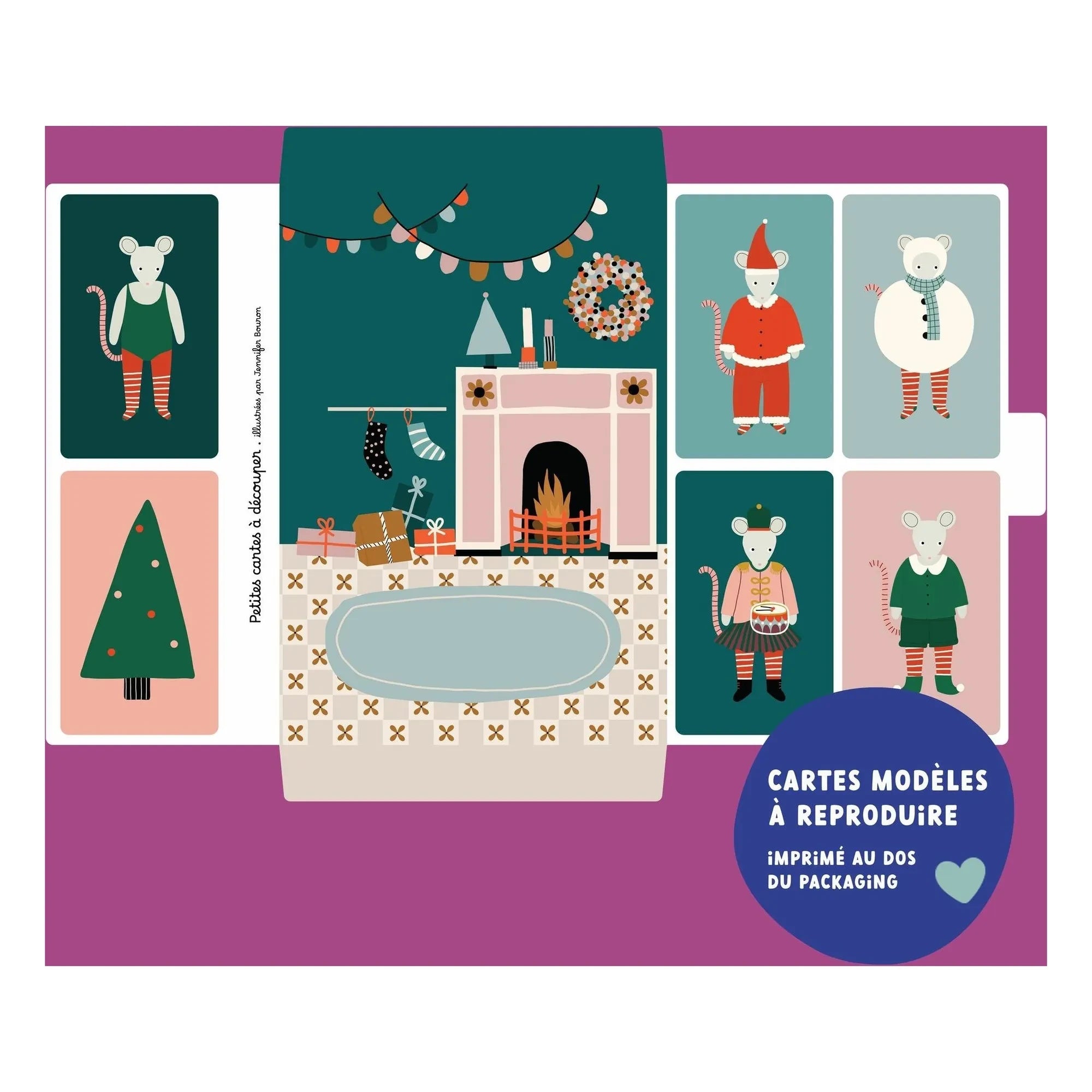 Ma Cabane à rêves - El poder mágico de la Navidad, juego magnético