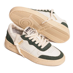 Bob Wolf - Zapatillas de piel y ante Legacy '76 | Verde oscuro