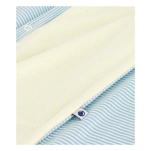 Petit Bateau - Pijama cómoda a rayas | Amarillo